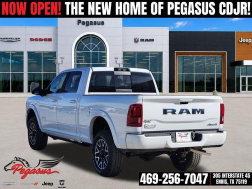 Bright White Clearcoat 2026 RAM 2500 Longhorn