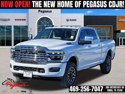Bright White Clearcoat 2026 RAM 2500 Longhorn
