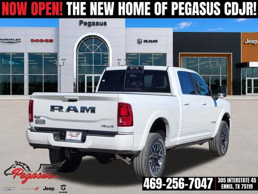 Bright White Clearcoat 2026 RAM 2500 Longhorn