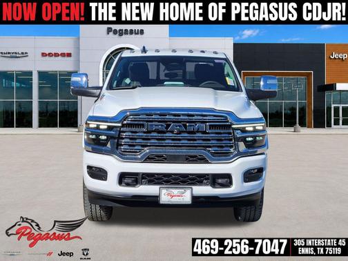 Bright White Clearcoat 2026 RAM 2500 Longhorn