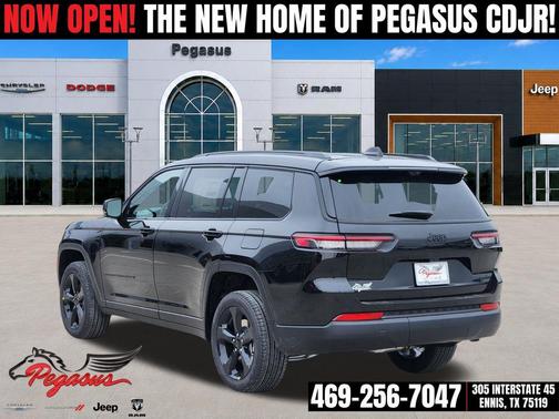 Diamond Black Crystal Pearlcoat 2025 Jeep Grand Cherokee L Limited