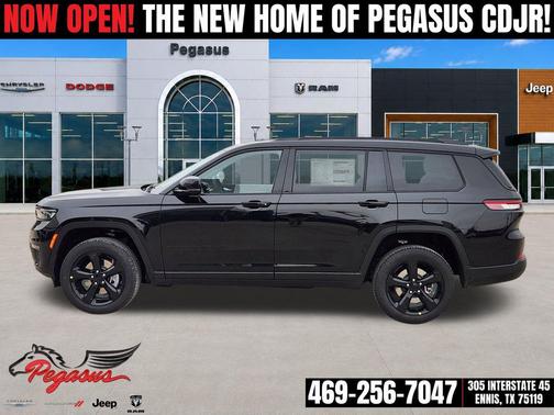 Diamond Black Crystal Pearlcoat 2025 Jeep Grand Cherokee L Limited
