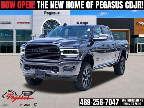 Granite Crystal Metallic Clearcoat 2022 RAM 2500 Laramie Crew Cab 4x4 6'4' Box