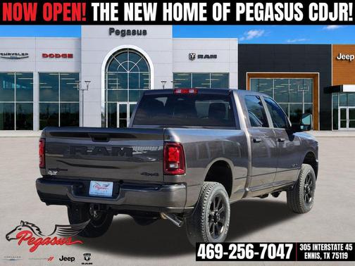 Granite Crystal Metallic Clearcoat 2026 RAM 2500 Lone Star Crew Cab 4x4 6'4' Box