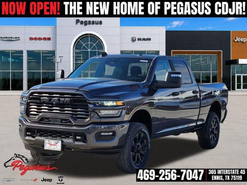 Granite Crystal Metallic Clearcoat 2026 RAM 2500 Lone Star Crew Cab 4x4 6'4' Box