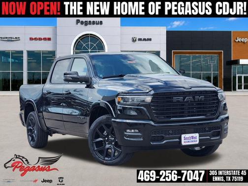 Diamond Black Crystal Pearlcoat 2026 RAM 1500 Laramie