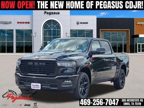 Diamond Black Crystal Pearlcoat 2026 RAM 1500 Laramie