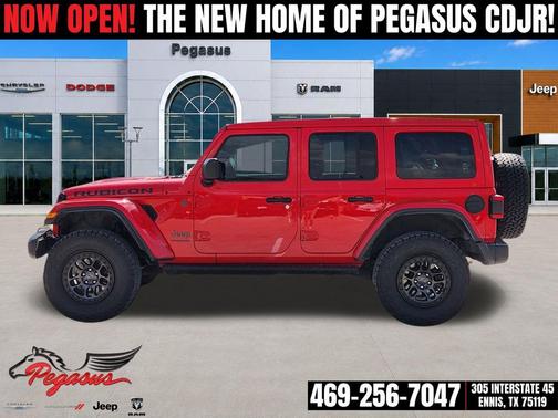 Firecracker Red Clearcoat 2021 Jeep Wrangler Unlimited Rubicon