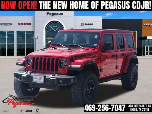 Firecracker Red Clearcoat 2021 Jeep Wrangler Unlimited Rubicon