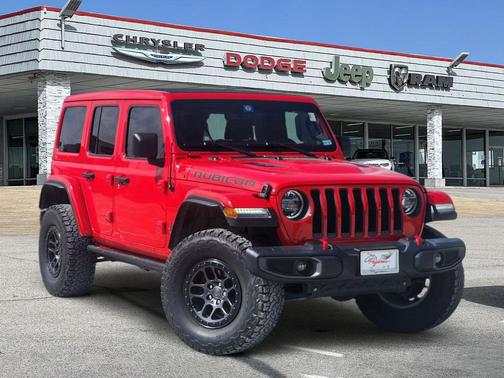 Firecracker Red Clearcoat 2021 Jeep Wrangler Unlimited Rubicon