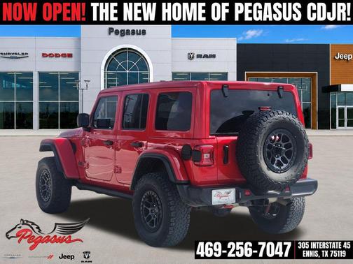Firecracker Red Clearcoat 2021 Jeep Wrangler Unlimited Rubicon