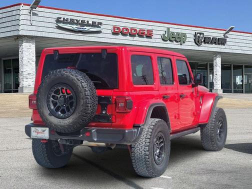 Firecracker Red Clearcoat 2021 Jeep Wrangler Unlimited Rubicon