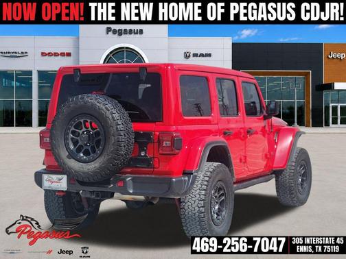 Firecracker Red Clearcoat 2021 Jeep Wrangler Unlimited Rubicon