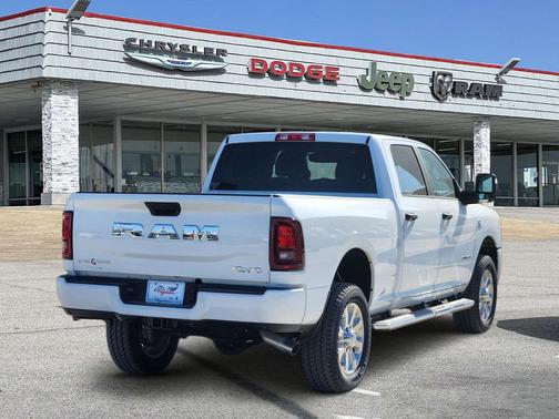 Bright White Clearcoat 2026 RAM 2500 Lone Star Crew Cab 4x4 6'4' Box