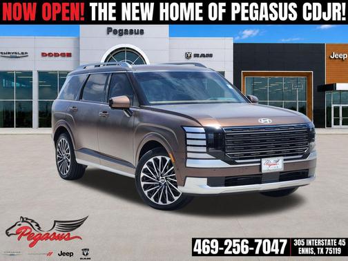 Earthy Brass Matte 2026 Hyundai Palisade Hybrid Calligraphy