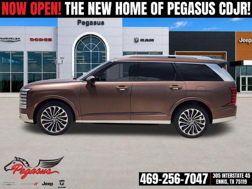 Earthy Brass Matte 2026 Hyundai Palisade Hybrid Calligraphy