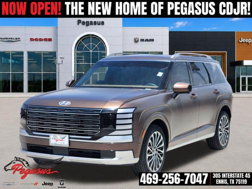 Earthy Brass Matte 2026 Hyundai Palisade Hybrid Calligraphy