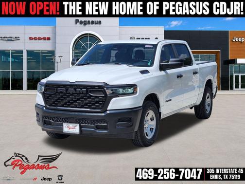 Bright White Clearcoat 2026 RAM 1500 Tradesman
