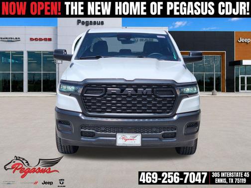 Bright White Clearcoat 2026 RAM 1500 Tradesman