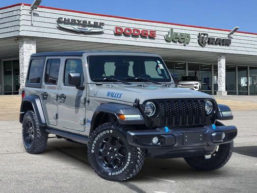 Sting-Gray Clearcoat 2023 Jeep Wrangler 4xe Willys