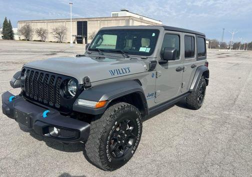 Sting-Gray Clearcoat 2023 Jeep Wrangler 4xe Willys