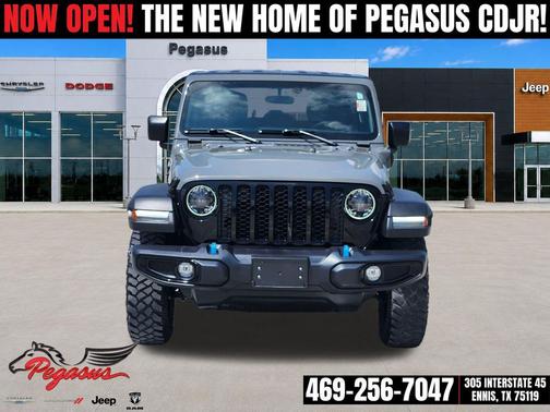 Sting-Gray Clearcoat 2023 Jeep Wrangler 4xe Willys