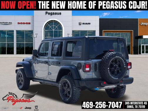 Sting-Gray Clearcoat 2023 Jeep Wrangler 4xe Willys
