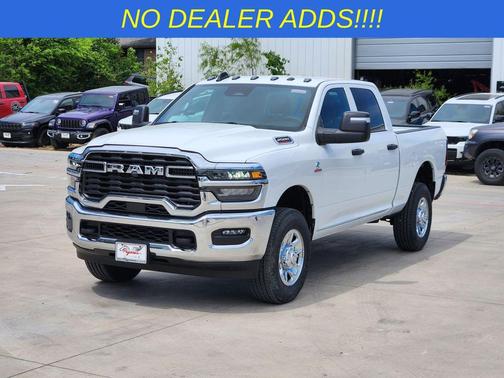Bright White Clearcoat 2026 RAM 2500 Tradesman Crew Cab 4x4 6'4' Box