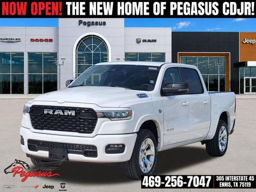 Bright White Clearcoat 2026 RAM 1500 Big Horn/Lone Star