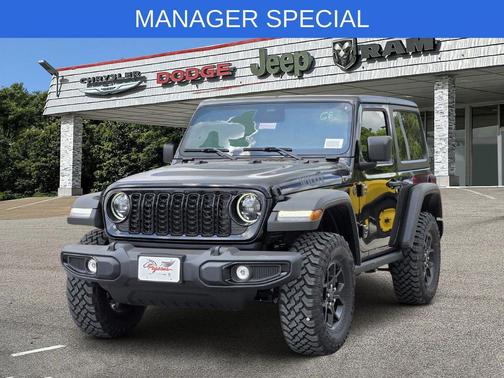 Black Clearcoat 2025 Jeep Wrangler Willys