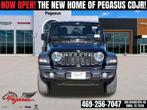 Black Clearcoat 2026 Jeep Wrangler Sport