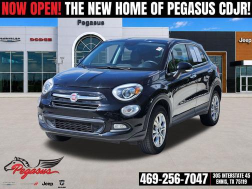 Nero Cinema (Black Clear Coat) 2016 FIAT 500X Lounge