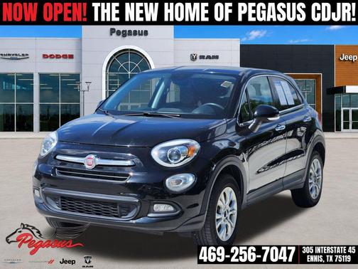 Nero Cinema (Black Clear Coat) 2016 FIAT 500X Lounge
