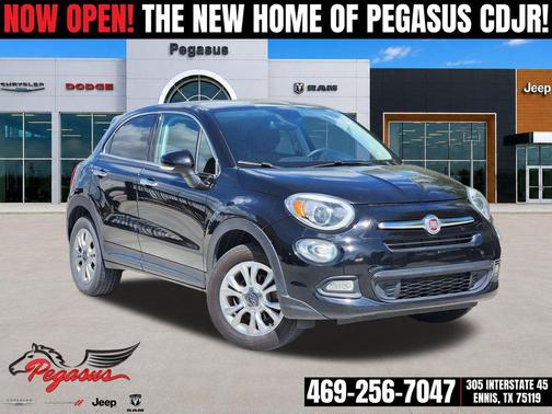 Nero Cinema (Black Clear Coat) 2016 FIAT 500X Lounge