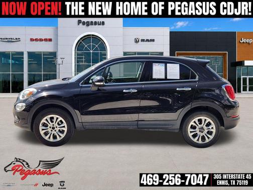 Nero Cinema (Black Clear Coat) 2016 FIAT 500X Lounge