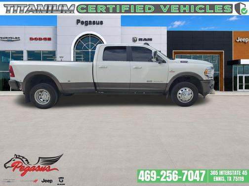 Pearl White 2021 RAM 3500 Longhorn