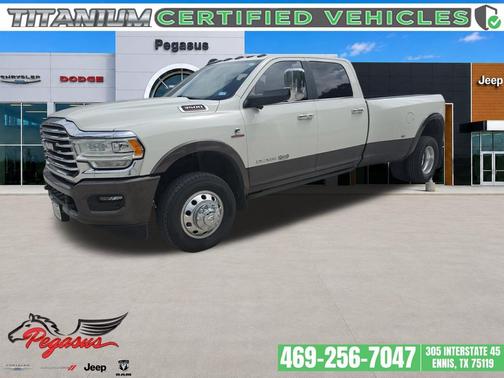 Pearl White 2021 RAM 3500 Longhorn