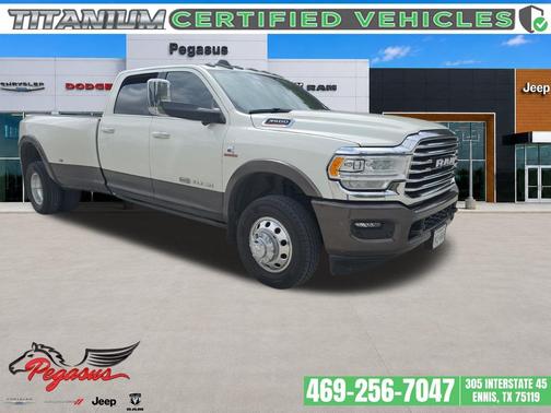 Pearl White 2021 RAM 3500 Longhorn