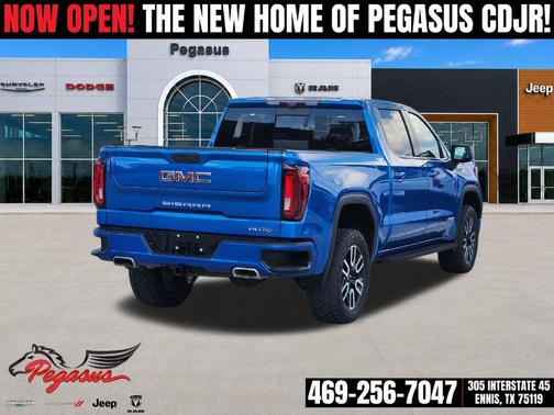 Dynamic Blue Metallic 2022 GMC Sierra 1500 AT4