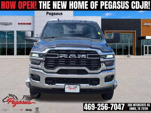 Granite Crystal Metallic Clearcoat 2026 RAM 3500 Tradesman Crew Cab 4x4 8' Box
