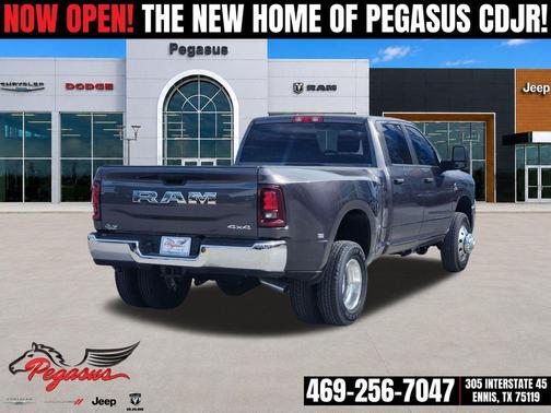 Granite Crystal Metallic Clearcoat 2026 RAM 3500 Tradesman Crew Cab 4x4 8' Box