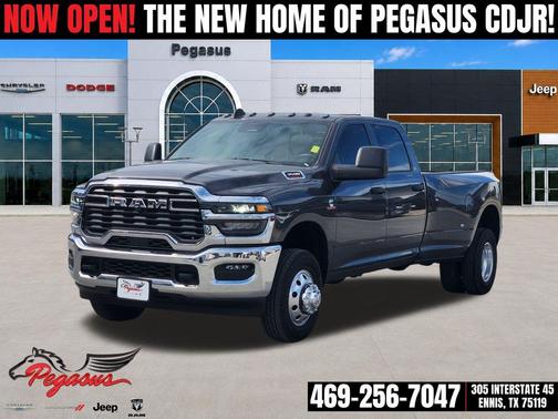 Granite Crystal Metallic Clearcoat 2026 RAM 3500 Tradesman Crew Cab 4x4 8' Box