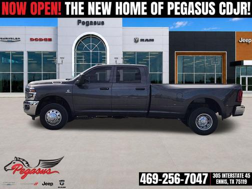 Granite Crystal Metallic Clearcoat 2026 RAM 3500 Tradesman Crew Cab 4x4 8' Box