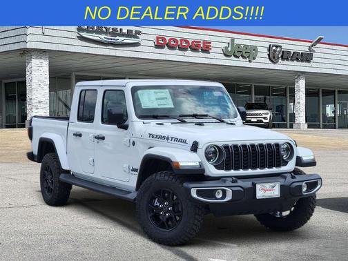 Bright White Clearcoat 2026 Jeep Gladiator Texas Trail 4x4