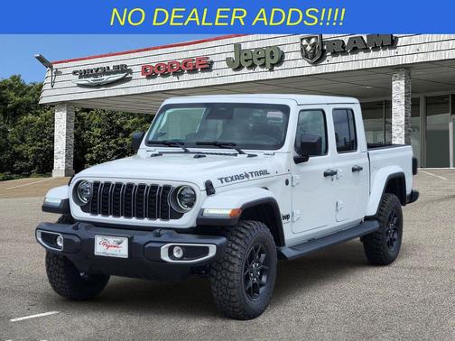 Bright White Clearcoat 2026 Jeep Gladiator Texas Trail 4x4