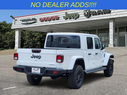 Bright White Clearcoat 2026 Jeep Gladiator Texas Trail 4x4
