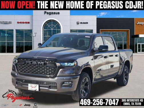 Granite Crystal Metallic Clearcoat 2026 RAM 1500 Big Horn/Lone Star
