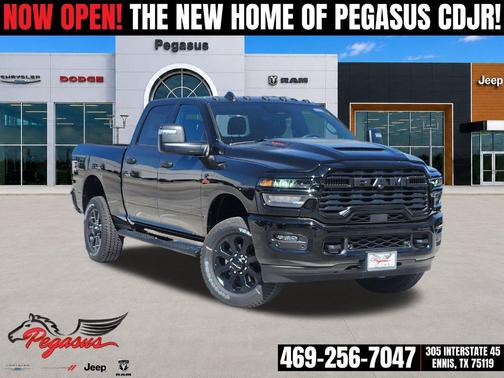Diamond Black Crystal Pearlcoat 2027 RAM 2500 Black Express