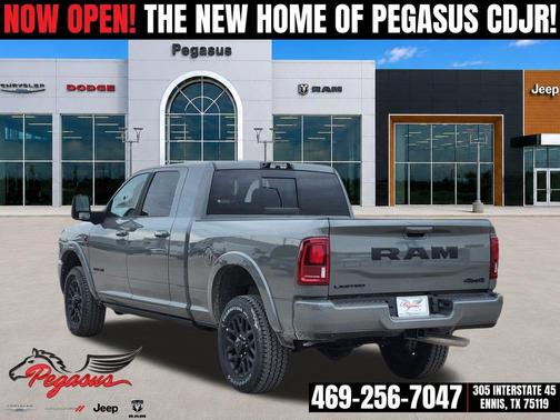 Ceramic Gray Clearcoat 2026 RAM 2500 Limited Mega Cab 4x4 6'4' Box