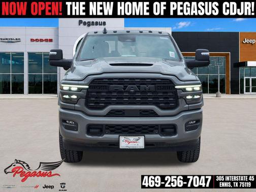 Ceramic Gray Clearcoat 2026 RAM 2500 Limited Mega Cab 4x4 6'4' Box
